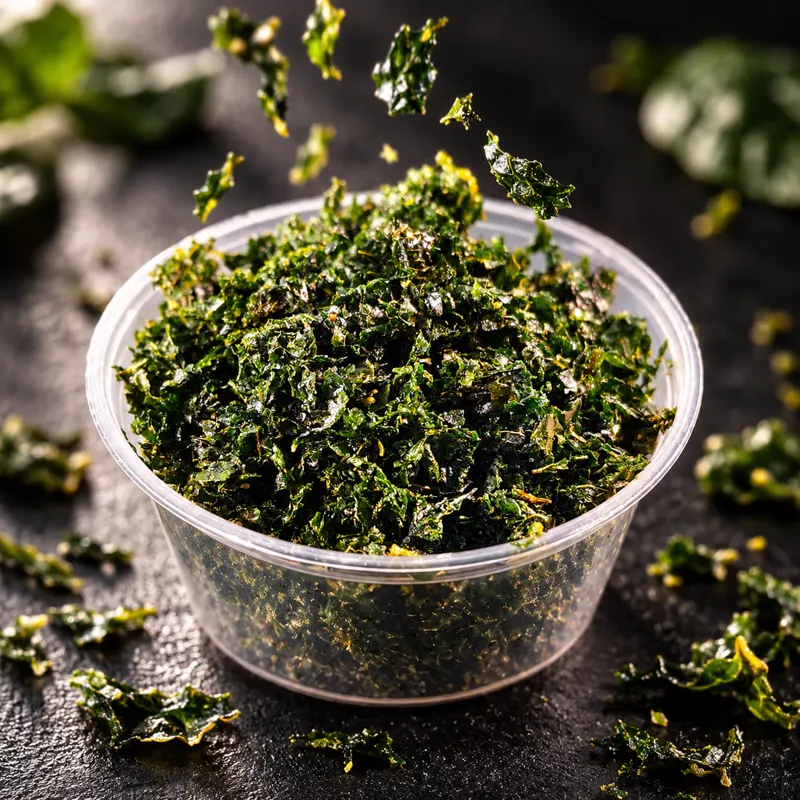 Crispy Spinach