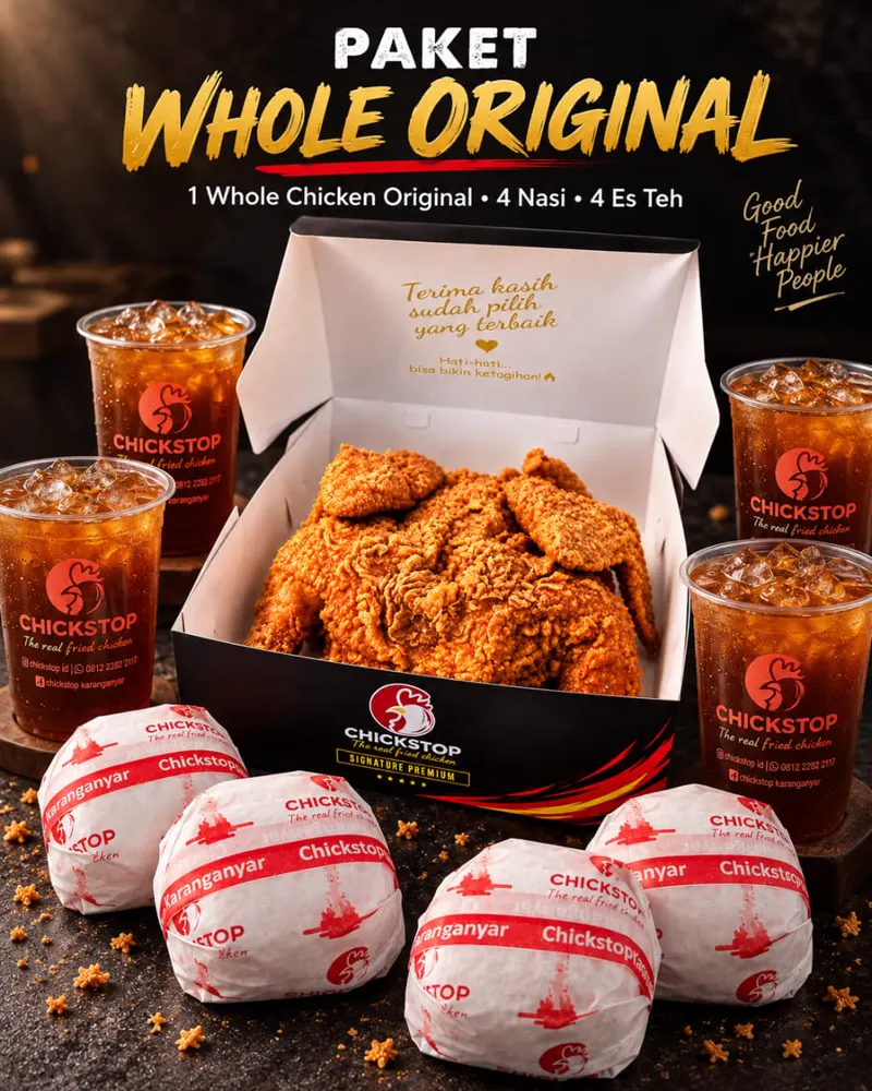 Original Whole Chicken Paket