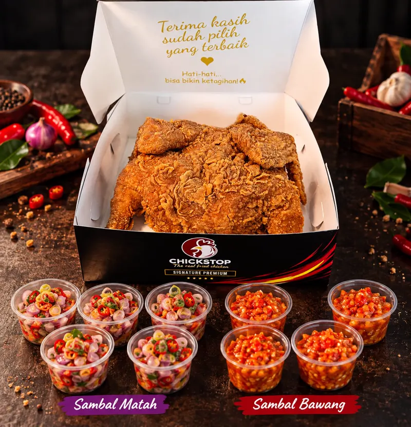 Sambal Bawang / Matah Whole Chicken Ala Carte